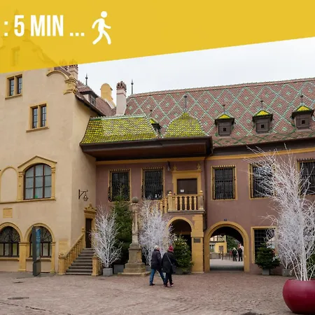 Le Bretzel Petite Venise Vieille Center Wi-fi ベッド・アンド・ブレックファスト コルマール